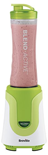 Breville VBL062 Blend Active Personal Blender, 300 W, 50Hz - White/Green