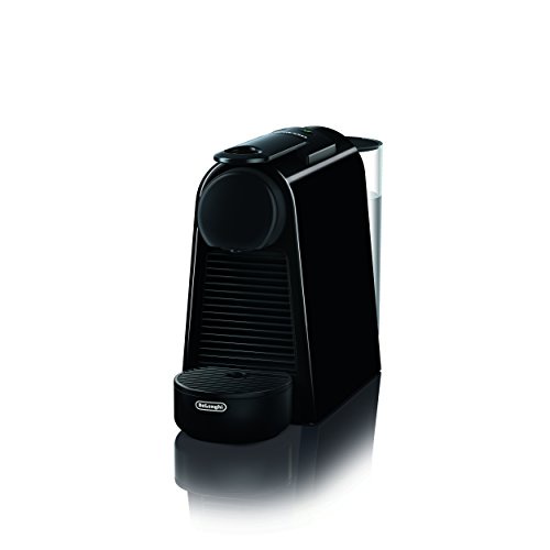 De'Longhi Nespresso Essenza Mini EN 85.B Kaffeekapselmaschine Welcome Set mit Kapseln in unterschiedlichen Geschmacksrichtungen 19 bar Pumpendruck, Platzsparend, Schwarz