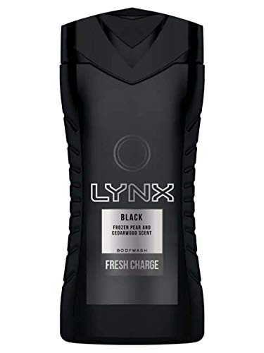 Lynx Black Shower Gel 250 ml, Pack of 3