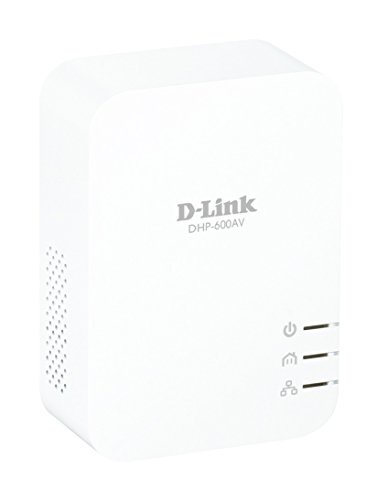 D-Link DHP-601AV Kit PowerLine con 2 Adattatori AV2 1000 Mbps, Porta RJ-45 Gigabit 10/100/1000, Plug&Play;, Bianco