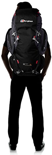 Berghaus  Trailhead Men's Outdoor  Rucksack available in Carbon/Jet Black/Bright Lime - 65 Litres