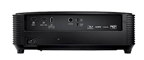 Optoma HD144X Projektor (Full HD, 1920 x 1080p 2x HMI, 3200 Lumen, 23.000:1 Kontrast, 3D, Zoom 1,1x)