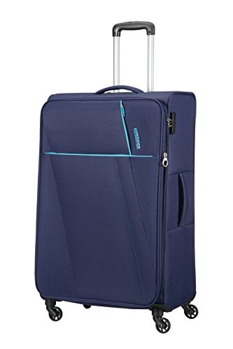 AMERICAN TOURISTER Joyride - Spinner 79/29 Expandable Hand Luggage, 79 cm, 106.5 liters, Blue (Nordic Blue)
