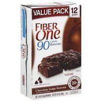 Fiber One Brownies Chocolate Fudge Value Pack, 10.6 Ounce by Fiber One Snacks [Foods]