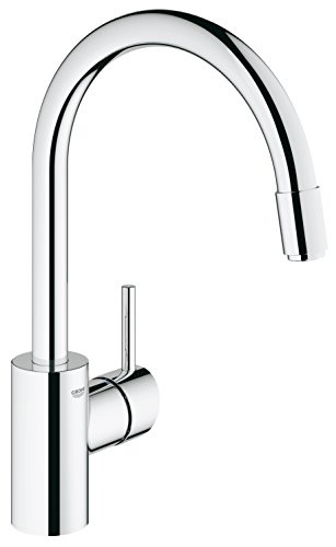 Grohe Concetto Küchenarmatur, hoher Auslauf, Schwenkbereich 360°, (32663001)