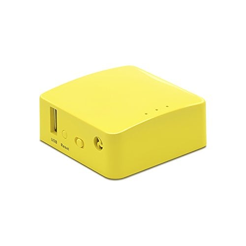 GL.iNet GL-MT300N-V2 Mini Travel Router, WiFi Converter, OpenWrt Pre-installed, Repeater Bridge, 300Mbps High Performance, OpenVPN Client, Tor Compatible