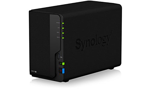 Synology DS218+ 6TB (2 x 3TB WD RED) 2 Bay Desktop NAS Unit