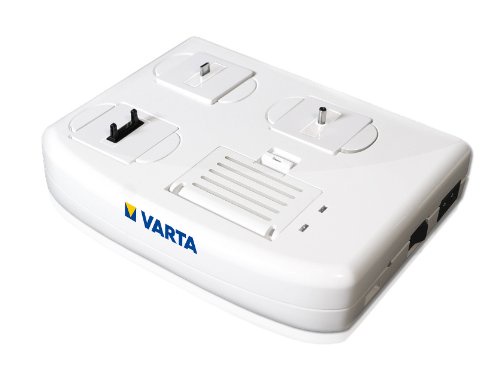 Varta V-Man Home Station - Cargador (100-240 V), color blanco