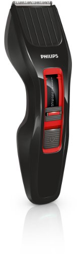 Philips Haarschneider (Dual Cut Technologie), Akku/Netz HC3420/15, 180 Watt, schwarz-rot