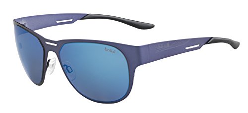 Bollé Perth, Occhiali da Sole Unisex-Adulto, Matte Blue, M