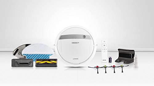 ECOVACS ROBOTICS DEEBOT M88 - Floor cleaning robot with systematic cleaning, wet mopping function and App