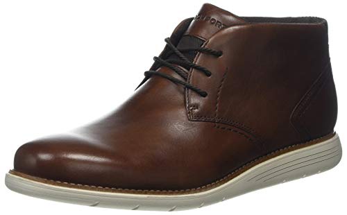 Rockport Men's Total Motion Sport Dress Chukka Boots, Brown (Tan Leather 005), 9.5 (44 EU)