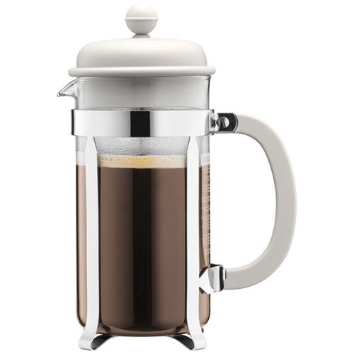 Bodum - 1918-913 - Caffettiera - Cafetière à Piston - 1 L - Blanc