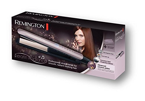 Remington Keratin Radiance Straightener with Keratin and Macadamia Protective Technology