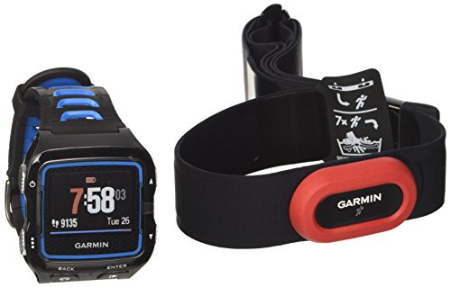 Garmin Forerunner 920XT HRM - Reloj GPS con pulsómetro, color azul / negro