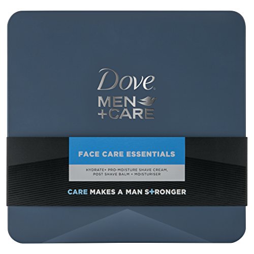 Dove Men + Care Essential Face Care Tin Mens Gift Set