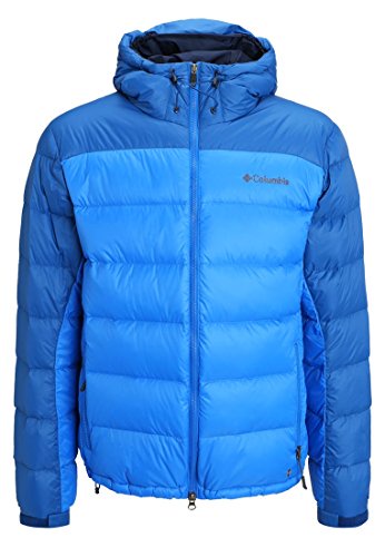 Columbia Men's Quantum Voyage Hooded Jacket - Super Blue/Marine Blue, Small