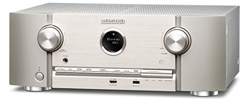 Marantz SR5011/N1SG 180 W Pro 7.2-Kanal-Leistungsverstärker silber/gold