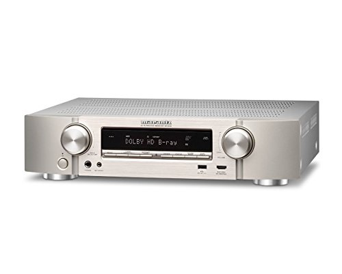 Marantz NR1508 5 Channel Slim AV Receiver with HEOS- Sliver
