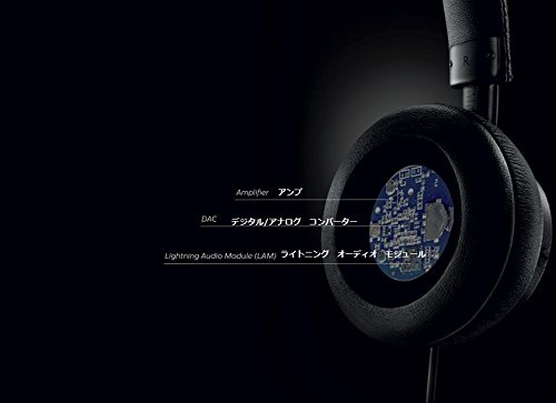 Philips Fidelio M2L Kopfhörer (Hi-Res Audio, Lightning Anschluss, geeignet für Apple Geräte) schwarz