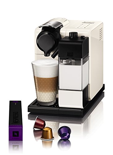 Nespresso Lattissima Touch EN550.W Macchina per Caffè Espresso, Colore Bianco (Glam White)
