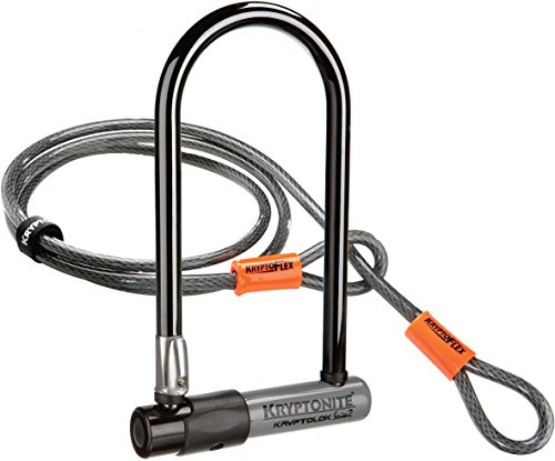 Kryptonite Bike Lock with 4-Feet Kryptoflex Cable