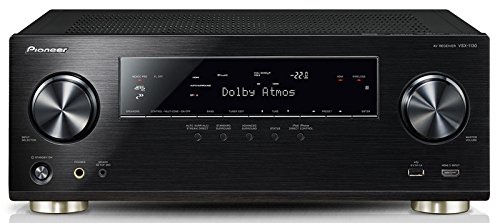 Pioneer VSX-1130K Sinto-Amplificatore 3D, 7x150W, Su6Ohm, Scaler 4K, Dolby Atmos, Nero/Antracite