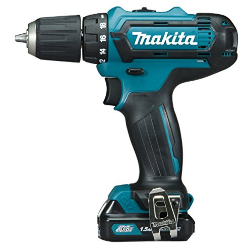 Makita Akku-Bohrschrauber 10,8 V/1,5 Ah im Makpac inklusiv 1 Akku 1,5 Ah, DF331DY1J