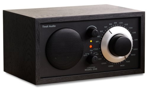 Tivoli Model One UKW-/MW-Tisch Radio in Schwarz/Schwarz