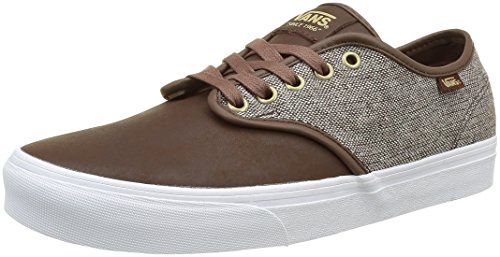 Vans Men's Camden Dx Low-Top Sneakers, Brown (Tweed), 39 UK