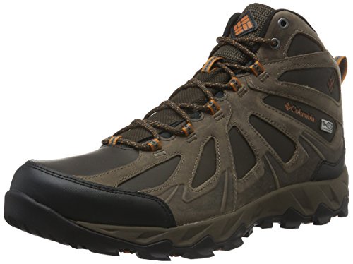 Columbia Men's Peakfreak XCRSN II Mid Leather Outdry High Rise Hiking Boots, Brown (Cordovan/Bright Copper), 6 UK