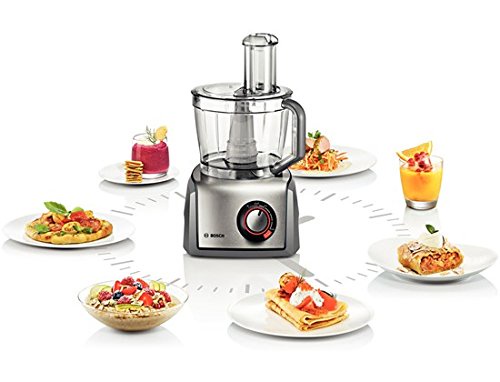 Bosch MCM68840 - Robot de cocina, 1250 W, capacidad de 3,9, color gris y antracita