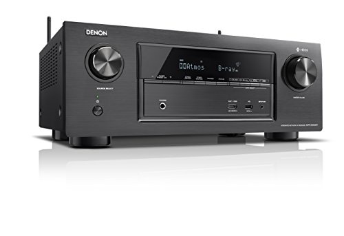 Denon AVRX3400H 7.2 Surround AV-Receiver (HEOS Integration, Dolby Vision Komtabilität, Dolby Atmos, dtsX, WLAN, Bluetooth, Amazon Music, Spotify Connect, HDMI Eingänge, 7x 180 W) schwarz