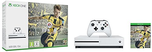 Xbox One S 500GB Konsole - FIFA 17 Bundle