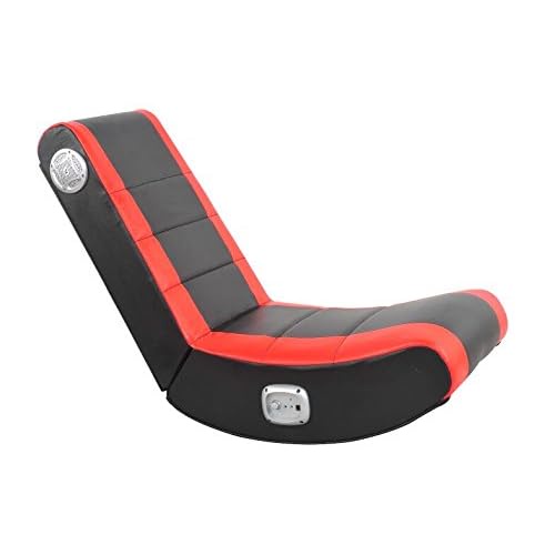 X-Rocker Flash Rocker Gaming Chair, 84 x 42.5 x 70 cm, Black/ Red: Amazon.co.uk: Kitchen & Home