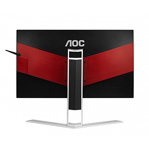 AOC AGON AG271QX 68,58 cm (27 Zoll) Monitor (Displayport, DVI, HDMI, USB, 1ms Reaktionszeit, 2560 x 1440, 144 Hz, FreeSync) schwarz/rot
