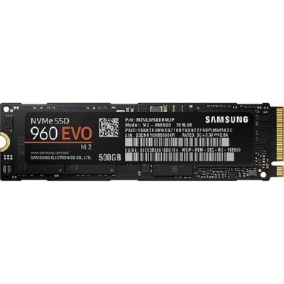 Samsung 960 EVO MZ-V6E500BW Interne Solid State Drive (500GB) schwarz