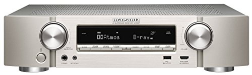 Marantz NR1607/N1SG 7.2 Kanal 4K Netzwerk A/V-Receiver (WLAN, Bluetooth, Airplay, Spotify Connect, Internetradio, DTS-X, Dolby Atmos) silber