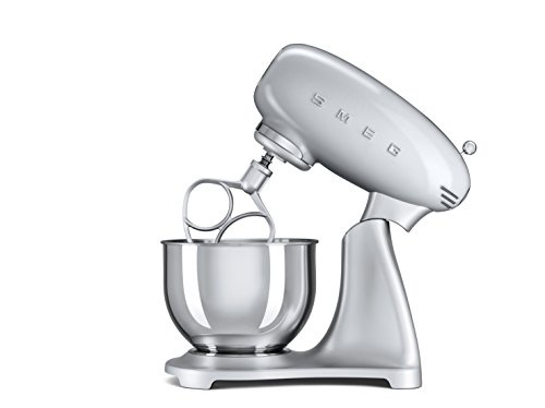 Smeg SMF01SVEU 4,8 L Küchenmaschine, polarsilber