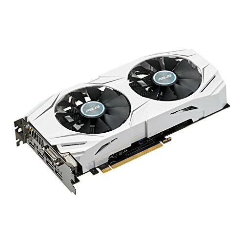 Asus DUAL-GTX1070-O8G Carte graphique Nvidia GeForce GTX 1070, 1771 MHz OC, 8GB GDDR5X 256 bit