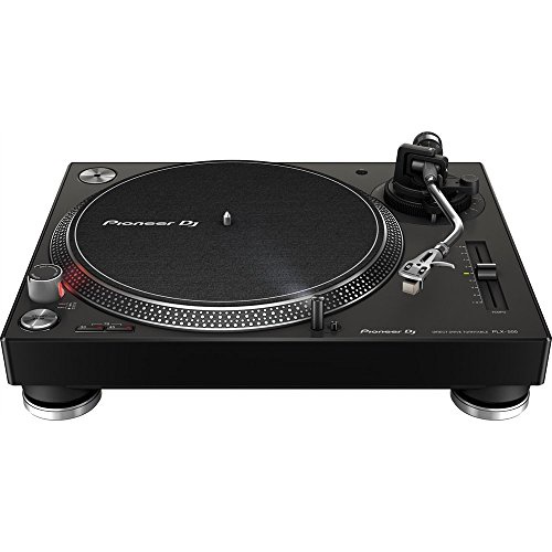 Pioneer DJ PLX-500-K Direct Drive DJ Turntable, Black