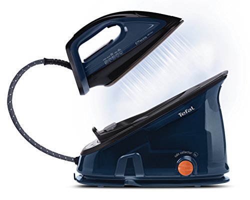 Tefal GV6840 Effectis Anti-Scale High Pressure Steam Generator, 2200 W, Black/Blue