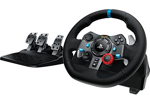 Logitech G29 Driving Force Racing Wheel (PS4, PS3) UK-Plug