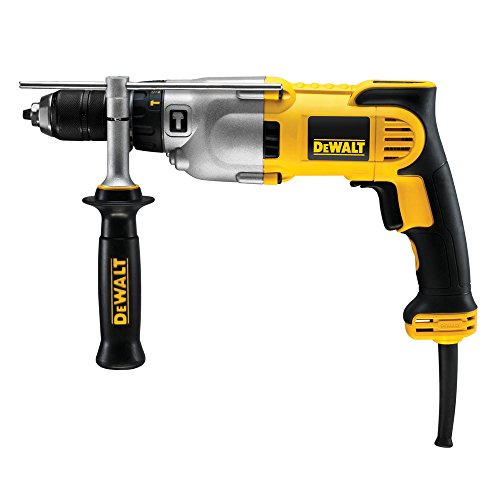 DeWalt Schlagbohrmaschine (1,300 Watt, zwei-Gang, 13 mm Vollmetall-Schnellspannbohrfutter, für den Dauereinsatz geeignet, inkl. Zubehör und Transportkoffer) DWD530KS