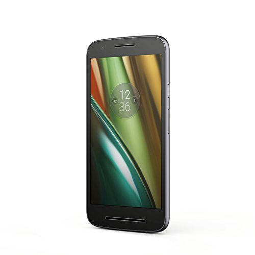 Lenovo Moto E3 Smartphone (12,7 cm (5 Zoll), 8GB, Android) [Französische Version] schwarz