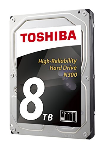 Toshiba HDWN180EZSTA Disque dur interne 8 To SATA