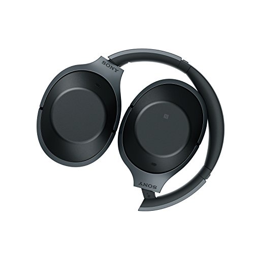 Sony MDR-1000X Cuffie Bluetooth a eliminazione del rumore, Hi-Res Audio, Driver HD da 40mm, Nero