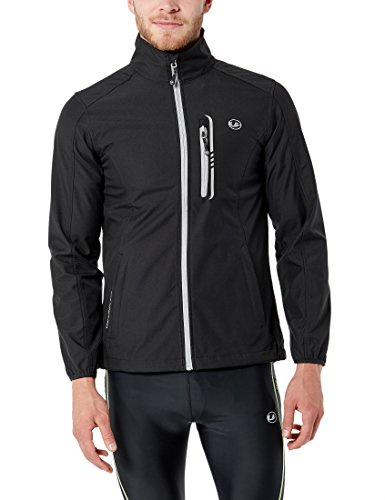 Ultrasport Men's Men Function Softshelljacket - Black/Grey, X-Large