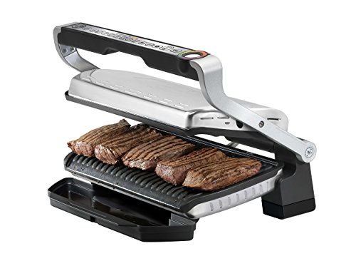 Tefal GC722D40 Optigrill Plus X-Large Grill with 9 Automatic Settings and Cooking Sensor, Stainless Steel