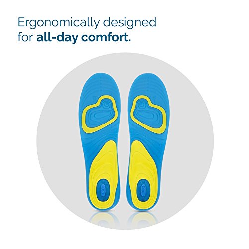 Scholl Men’s Gel Activ Everyday Insoles, One Size
